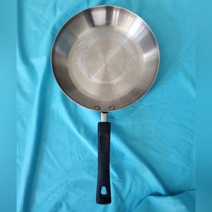 Kitchen Craft West Bend 9.5 Stainless Steel USA Waterless Cooking Skillet Pan